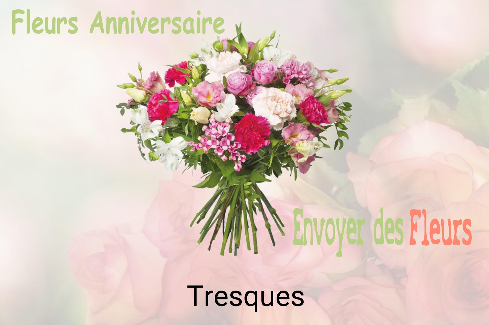 Bouquet de fleurs d’anniversaire livré à Tresques